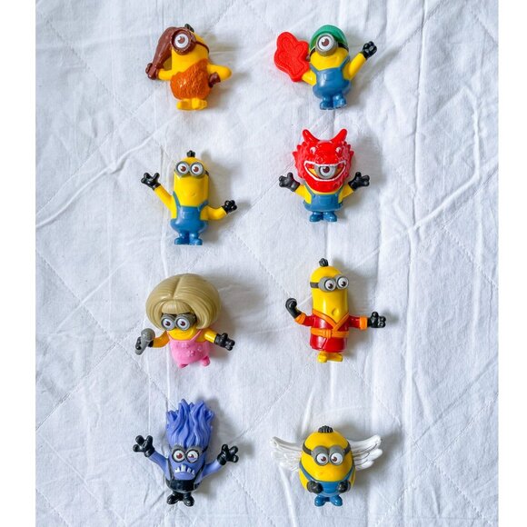 48 MINIONS Figures 2020 Rise of Gru McDonalds Happy Meal Toys No Duplicates USA - Picture 2 of 9